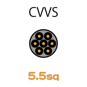 CVVSケーブル5.5sq一覧