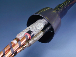 JHVS 3芯用 高圧用　架橋ポリエチレン絶縁電力ケーブル用　熱収縮直線接続処理材料