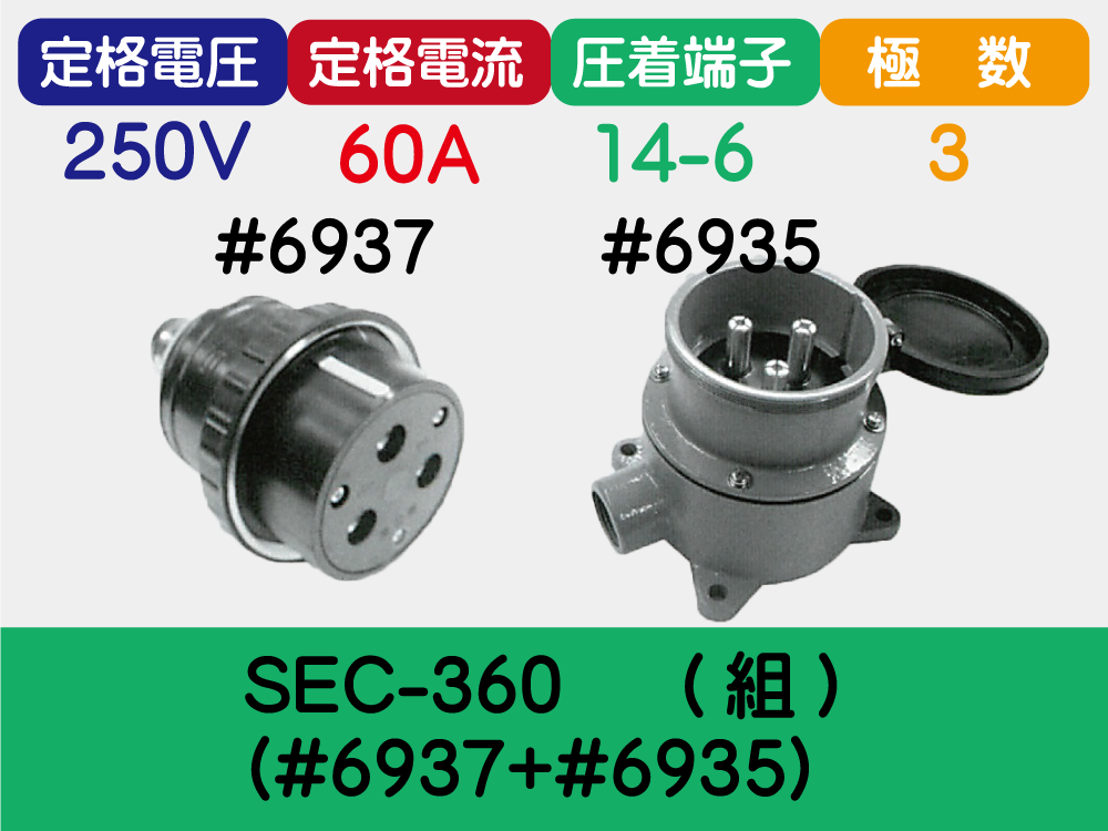 SEC-360     (組) (#6937+#6935)