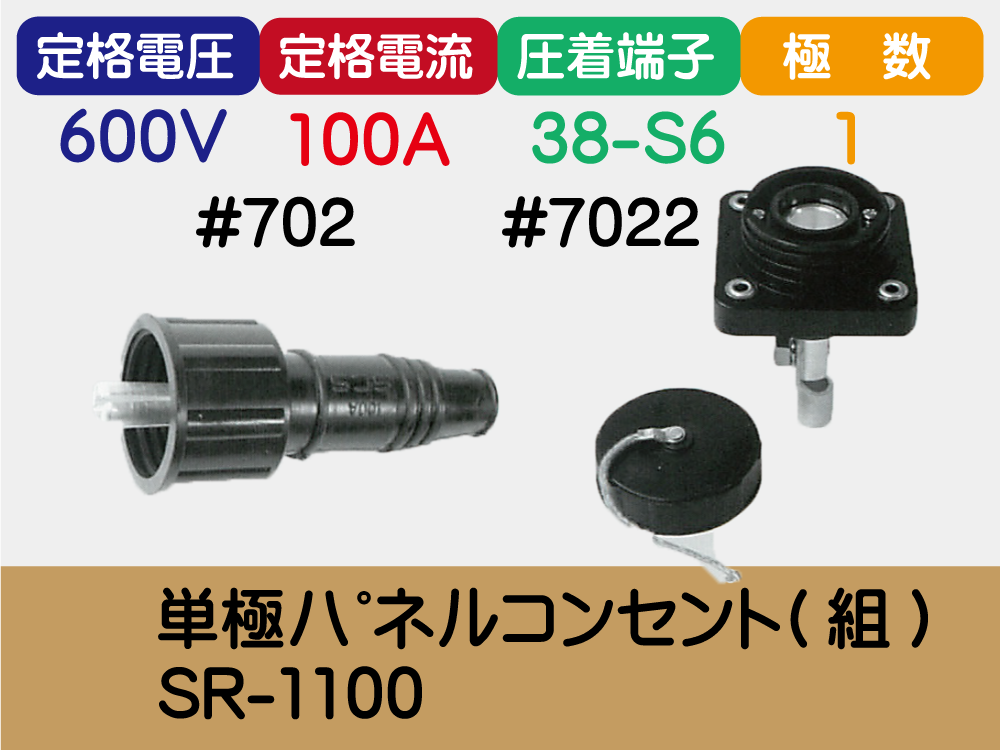 単極ﾊﾟﾈﾙｺﾝｾﾝﾄ(組)SR-1100
