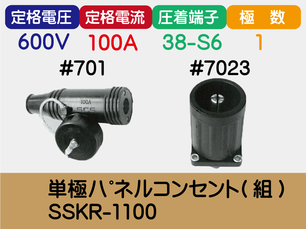 単極ﾊﾟﾈﾙｺﾝｾﾝﾄ(組)SSKR-1100