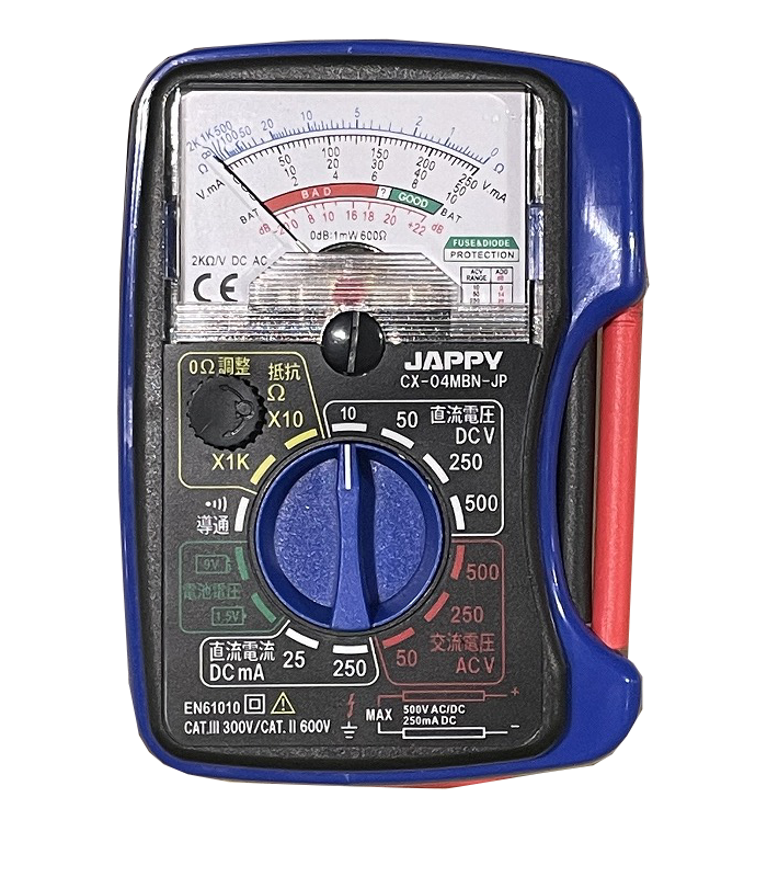 JAPPY マグネット付アナログテスタ ＣＸ－０４ＭＢＮ－ＪＰ