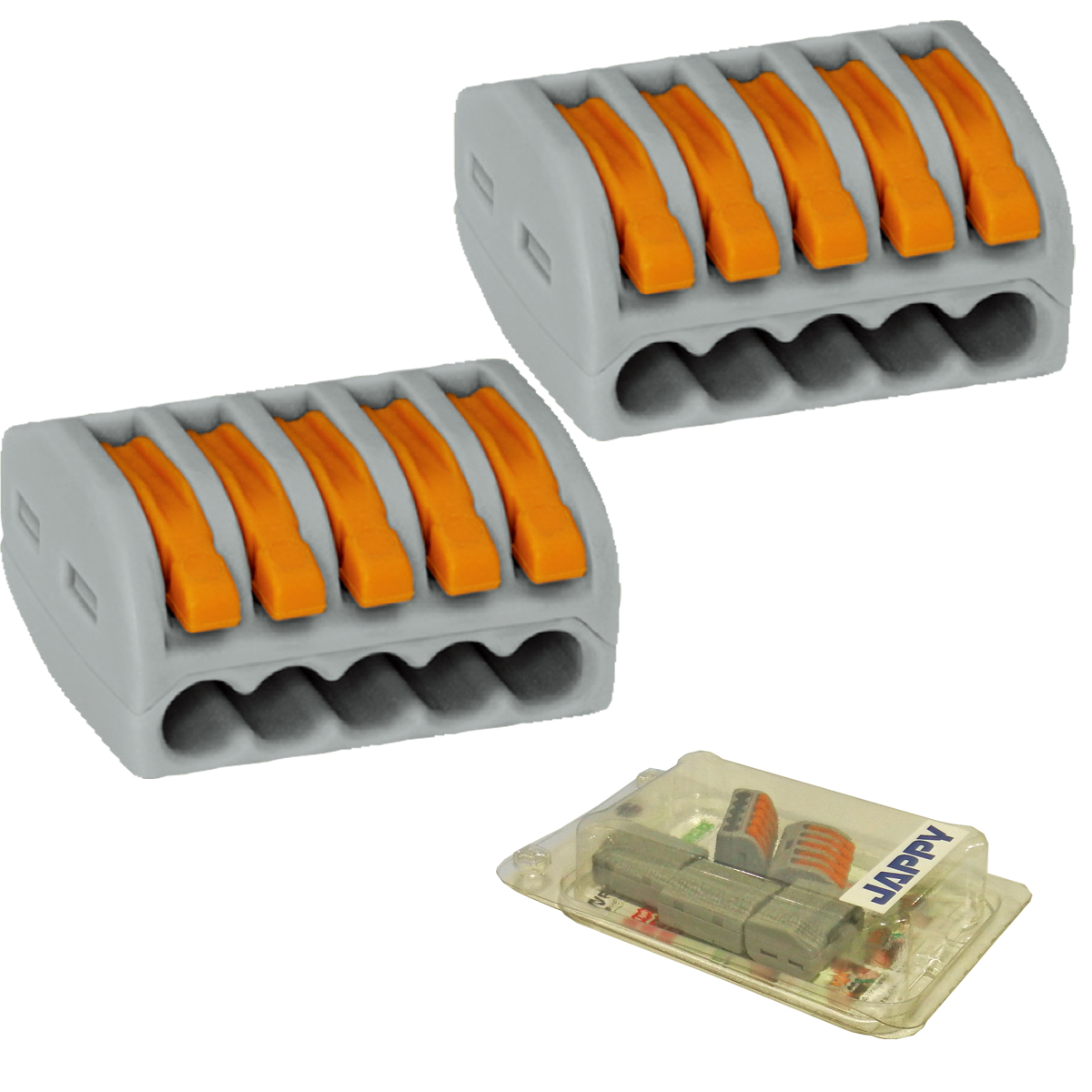 JAPPY ワンタッチコネクタ ＷＦ－５ＢＰ　ＪＢ　５個