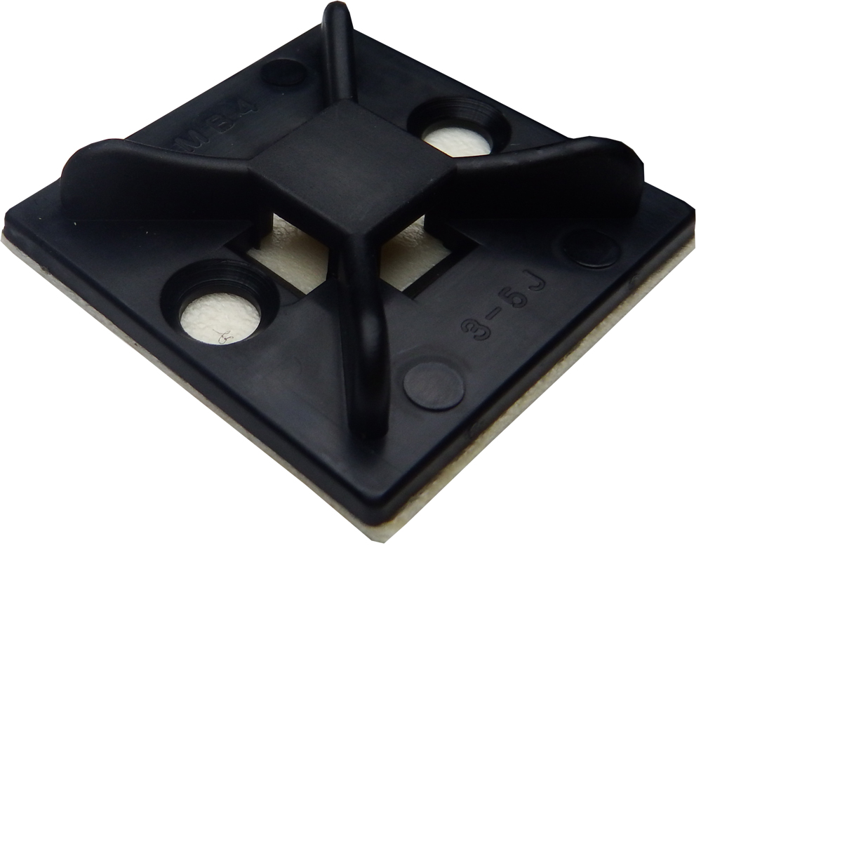 JAPPY マウントベース ＭＢ４Ａ－Ｂ－ＪＢ　黒　１００個