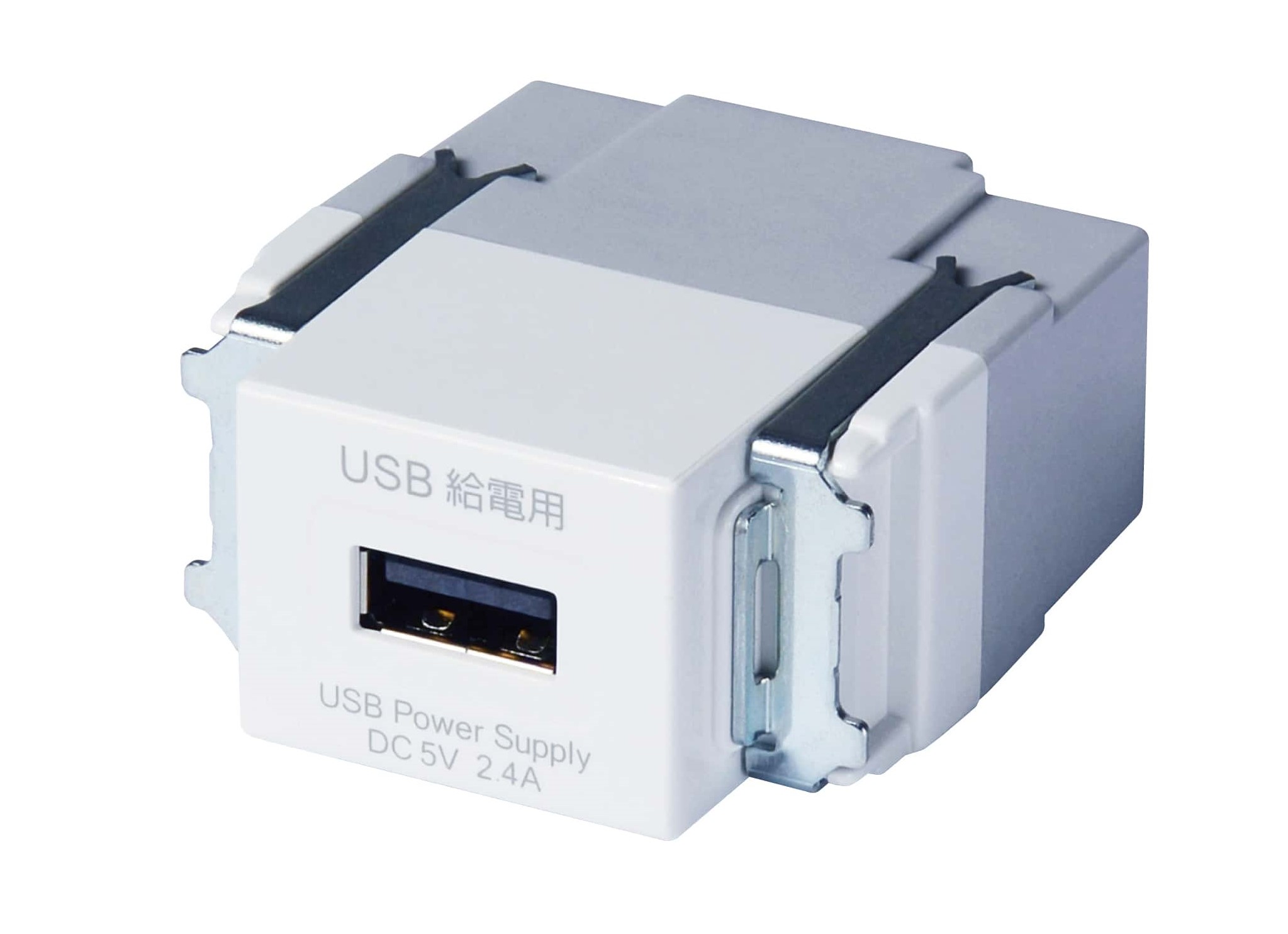 JAPPY 埋込ＵＳＢ給電用コンセント ＵＳＢ－Ｒ３７００Ｗ－ＪＰ