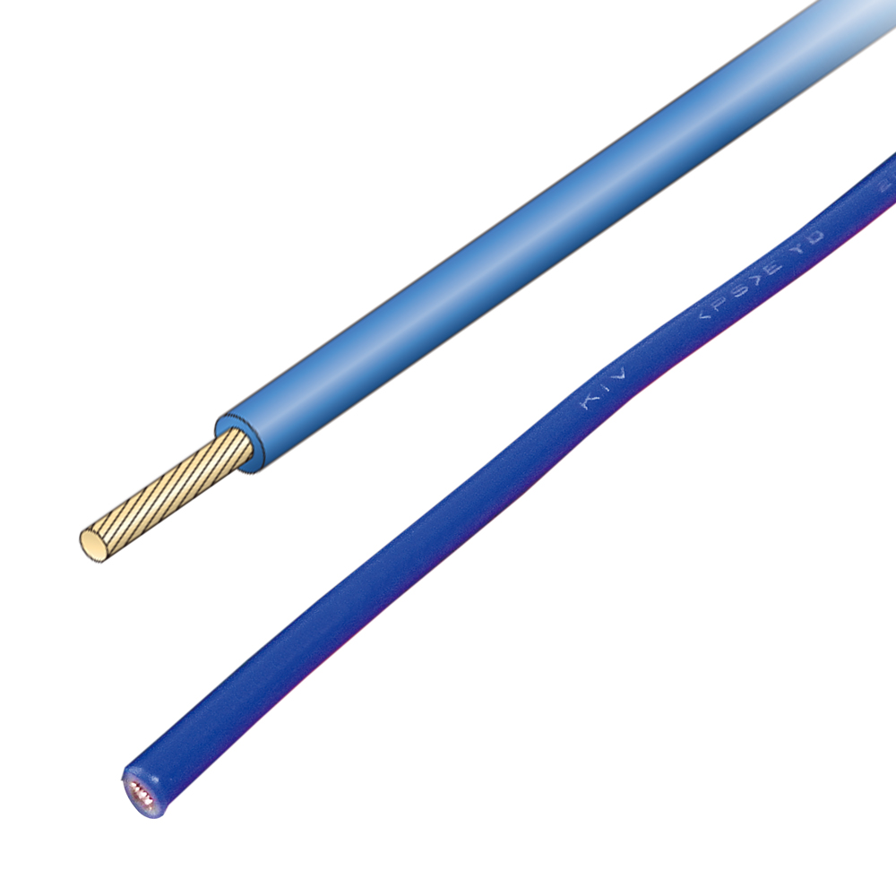 JAPPY 電気機器用ビニル絶縁電線 ＫＩＶ　３．５ＳＱ－ＪＰ　赤　　　　　　100ｍ 1巻