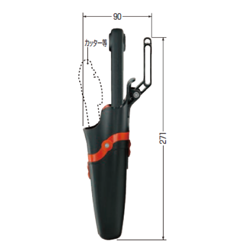 DM-WT　デンコーマックケース（タテ2連）