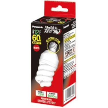 【在庫限り品】パルックボール　メーカー:パナソニック　型式:EFD15EL/12/E17